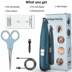 Aowear Dog Paw Hair Trimmer Cat Grooming Shears Pet Hair Trimmer Set - Aespa -nourriture pour chien boutique 402383166 max
