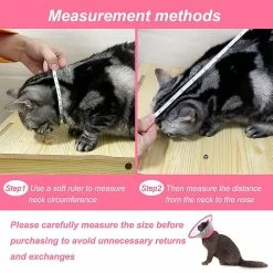 Ksalfye Cat Cone Dog Cone Collier Soft Dotted Recovery Collar After Surgery For Cats Kitten Puppy Small Dogs Pets Animalspet Supplies Housse De Protection Protecti -nourriture pour chien boutique 402910385 max