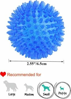 Ksalfye 3/6 Pcs Pet Squeaky Chewing Balls, Dog Soft Stab Balls Nettoyage Des Dents Toys Balls, Pour Petit Moyen Grand Chien Chien Cat Toys, Bleu / Orange / Vert 6 Ksalfye 3/6 Pcs Pet Squeaky Chewing Balls, Dog Soft Stab Balls Nettoyage Des Dents Toys Balls, Pour Petit Moyen Grand Chien Chien Cat Toys, Bleu / Orange / Vert -nourriture pour chien boutique 405367478 max