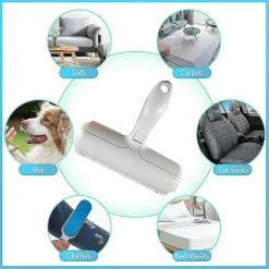 Unbranded Pet Hair Remover Nettoyage Brosse Fourrure Enlever Roller Lint Brush Dog Cat Animaux Brosse à Cheveux Voiture Vêtements Canapé Tapis Tapis Combs -nourriture pour chien boutique 412469697 max