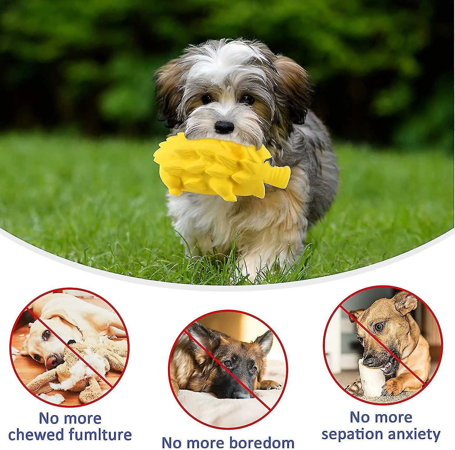 Unbranded Squeak Toy Chew Dog Pig Brosse à Dents Interactive Pour Animal De Taille Moyenne (jaune 5 Unbranded Squeak Toy Chew Dog Pig Brosse à Dents Interactive Pour Animal De Taille Moyenne (jaune – Image 5