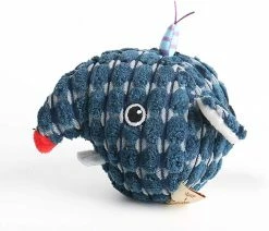 Shiyi Round Face Series Dog Toy Mouse Forme Mignonne Souris Bleue