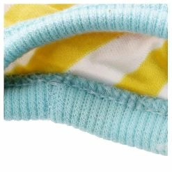 Unbranded Petite Femelle Pet Puppy Dog Clothes Diaper Pant Bleu + Jaune + Blanc S -nourriture pour chien boutique 423496678 max