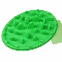 Unbranded Dog Bowl Slow Feeding, Bol Pour Chien Anti-étranglement, 24.5 * 18 * 3cm, Vert -nourriture pour chien boutique 432258670 max