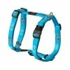 Rogz Fancy Dress Turquoise Paw Durable Dog H-Harnais