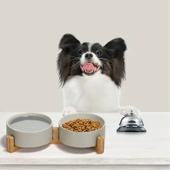 Baicccf Dog Bowl And Bowl Set En Céramique Dog And Cat Bowl Set Avec Support En Bois, Moderne Et Mignon Set D’eau De Nourriture Lestée Pour Petits Chiens (0,38 Kg) Et Chiens Moyens 8 Baicccf Dog Bowl And Bowl Set En Céramique Dog And Cat Bowl Set Avec Support En Bois, Moderne Et Mignon Set D’eau De Nourriture Lestée Pour Petits Chiens (0,38 Kg) Et Chiens Moyens -nourriture pour chien boutique 442290401 max
