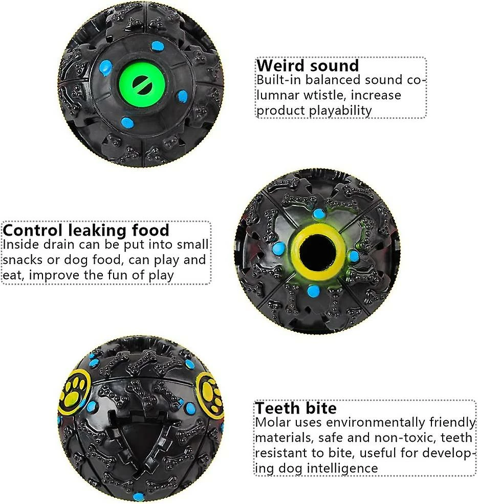 Baicccf Dog Treat Ball Avec Squeaker, Interactive Iq Treat Food Dispensing Puppy Ball Toy 4 Baicccf Dog Treat Ball Avec Squeaker, Interactive Iq Treat Food Dispensing Puppy Ball Toy – Image 4