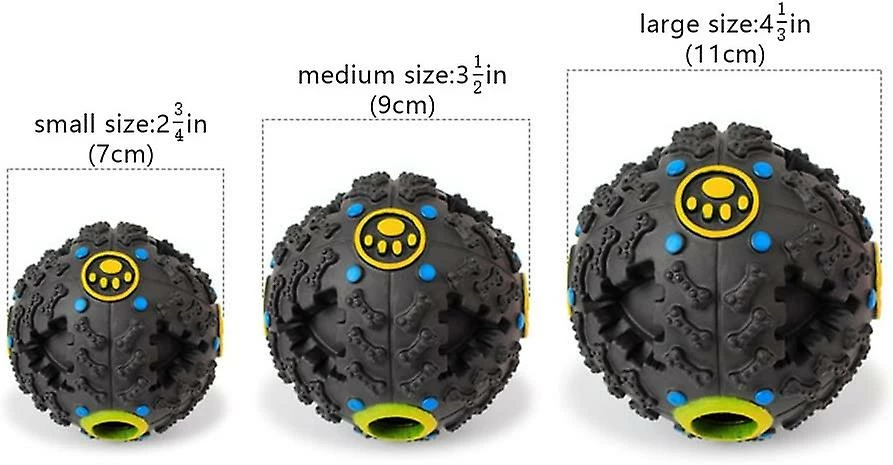 Baicccf Dog Treat Ball Avec Squeaker, Interactive Iq Treat Food Dispensing Puppy Ball Toy 5 Baicccf Dog Treat Ball Avec Squeaker, Interactive Iq Treat Food Dispensing Puppy Ball Toy – Image 5