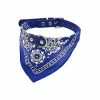 Unbranded Réglable Pet Dog Cat Puppy Bandana Triangle Collier Cuir Foulard