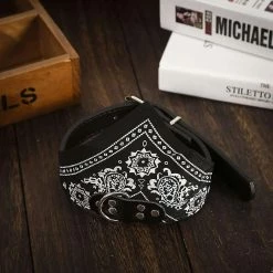 Unbranded Luck Daw Réglable Pet Dog Cat Puppies Bandanas Triangle Colliers Foulard En Cuir -nourriture pour chien boutique 459148714 max