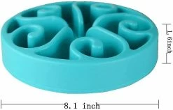 Unbranded Slow Dog Feeding Bowl Fun Feeder Anti Gluttonous Dog Feeding Bowl - Vert Foncé 7 Unbranded Slow Dog Feeding Bowl Fun Feeder Anti Gluttonous Dog Feeding Bowl - Vert Foncé -nourriture pour chien boutique 461071798 max