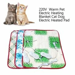 Heating Pad Pet Dog Cat Imperméable à L’eau Coussin Chauffant électrique Corps Hiver Plus Chaud Tapis Lit Couverture Animaux Lit Chauffant Accessoires -nourriture pour chien boutique 465800432 max