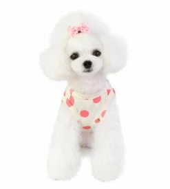 Giveuphesit Robe De Chien Jupe De Chien Pour Petits Chiens Avec Impression De Fleurs Tulle Doggie Sundress Cat Dress Dog Apparel -nourriture pour chien boutique 475706148 max