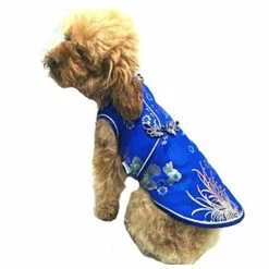 Giveuphesit Pet Costume Tang Suit Dog Cheongsam Satin Vêtements De Style Chinois Pour Chiens Pet Jupe Chiot Chats Robe 8 Giveuphesit Pet Costume Tang Suit Dog Cheongsam Satin Vêtements De Style Chinois Pour Chiens Pet Jupe Chiot Chats Robe -nourriture pour chien boutique 475707267 max