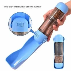 Unbranded Portable Pet Dog Water Bottle Feeder Compatible Avec Dogs Pink -nourriture pour chien boutique 475730897 max