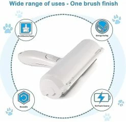 Unbranded Pet Hair Remover Roller Dog Hair Removal Self Clean Pet Hair Remover Pour Le Nettoyage Des Chiens -nourriture pour chien boutique 480060736 max