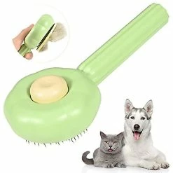 Wabjtam Ghyt Sunflower Cat Dog Brush Pour L’excrétion, Brosse Auto-nettoyante Slicker, Brosse De Toilettage Pour Chiens Courts à Poil Long Chats Animaux De Compagnie Avec Sous-poil -nourriture pour chien boutique 485157462 max