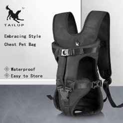1mor Portable Pet Dog Carrier Chest Pag Outdoor Travel Pet Strap Shoulder Bag Front Leg Out Bag Réglable Leagth Dog Strap Backpack -nourriture pour chien boutique 487738398 max