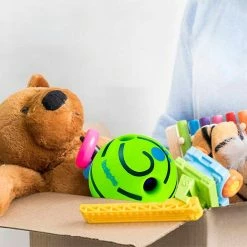 Sevenprin Pet Wobble Wag Giggle Ball Puppy Dog Outdoor Indoor Rolling Toy 6 Sevenprin Pet Wobble Wag Giggle Ball Puppy Dog Outdoor Indoor Rolling Toy -nourriture pour chien boutique 488958583 max