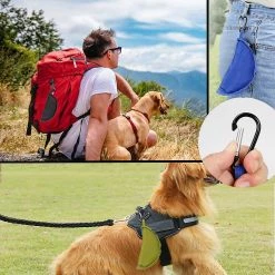 Yuzee Travel Bowl, 2 Pieces Collapsible Dog Bowl Travel Bowl Collapsible Dog Bowl Waterproof Fabric Portable With Carabiner And Zipper ((gray+blue)) 8 Yuzee Travel Bowl, 2 Pieces Collapsible Dog Bowl Travel Bowl Collapsible Dog Bowl Waterproof Fabric Portable With Carabiner And Zipper ((gray+blue)) -nourriture pour chien boutique 490175275 max