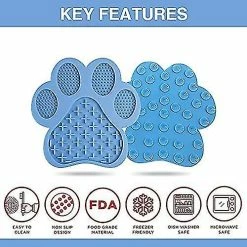 Vention Tapis De Léchage Pour Chiens. Avec Ventouse . Utilisé Pour Dog Bath Peanut Butter Lick -nourriture pour chien boutique 494571199 max
