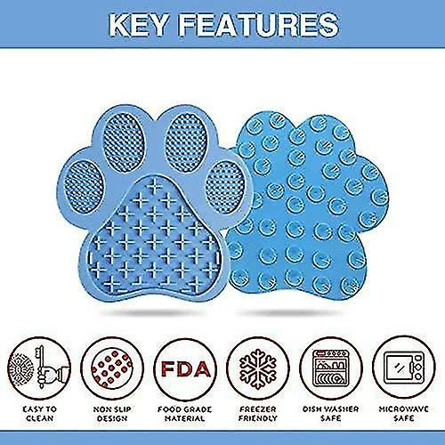 Vention Tapis De Léchage Pour Chiens. Avec Ventouse . Utilisé Pour Dog Bath Peanut Butter Lick 2 Vention Tapis De Léchage Pour Chiens. Avec Ventouse . Utilisé Pour Dog Bath Peanut Butter Lick – Image 2