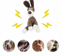 Unbranded Pet Chew Animal Donkey Dog Corduroy Peluche Jouet De Dentition Pour Petits Chiens Fournitures De Dressage Pour Animaux De Haute Qualité - Style 4 -nourriture pour chien boutique 494775377 max