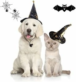 Unbranded Pet Halloween Outfits, Dog Halloween Costumes With Adjustable Witch Hat Halloween Pet Clothes Dog Cat For Small Medium Dogs Cats Halloween Party 9 Unbranded Pet Halloween Outfits, Dog Halloween Costumes With Adjustable Witch Hat Halloween Pet Clothes Dog Cat For Small Medium Dogs Cats Halloween Party -nourriture pour chien boutique 494818303 max
