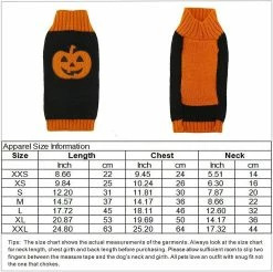 Unbranded Halloween Pet Dog Sweater Pumpkin Knit Jumper Clothes For Dogs Pets Costume Holiday Party For Cat And Puppy -nourriture pour chien boutique 494818730 max