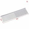 Unbranded Vente Chaude Acier Inoxydable Pet Hair Trimmer Combs Puppy Cat Cleaning Brush Pet Shedding Grooming Asymmetric Dog Long Hair Comb