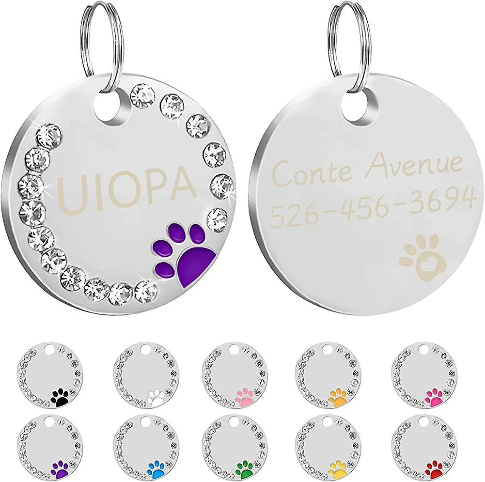 Dog Toys 2 Pièces Heilwiy De Plaques D’identité Avec Gravure. Adresse Tag Dog Dog Tag Cadeau Personnalisé Pet Id 1 Dog Toys 2 Pièces Heilwiy De Plaques D’identité Avec Gravure. Adresse Tag Dog Dog Tag Cadeau Personnalisé Pet Id