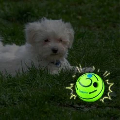 Waytogo Wobble Wag Giggle Ball Dog Outdoor Indoor Pet Toy Rolling Supplies -nourriture pour chien boutique 496930117 max