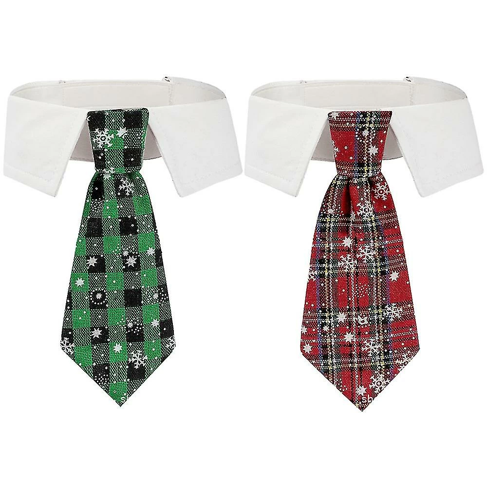 Redmiter Pet Tie Dog Tie Réglable Costume Dog Collar Ties Party Accessoires Costume De Noël 1 Redmiter Pet Tie Dog Tie Réglable Costume Dog Collar Ties Party Accessoires Costume De Noël