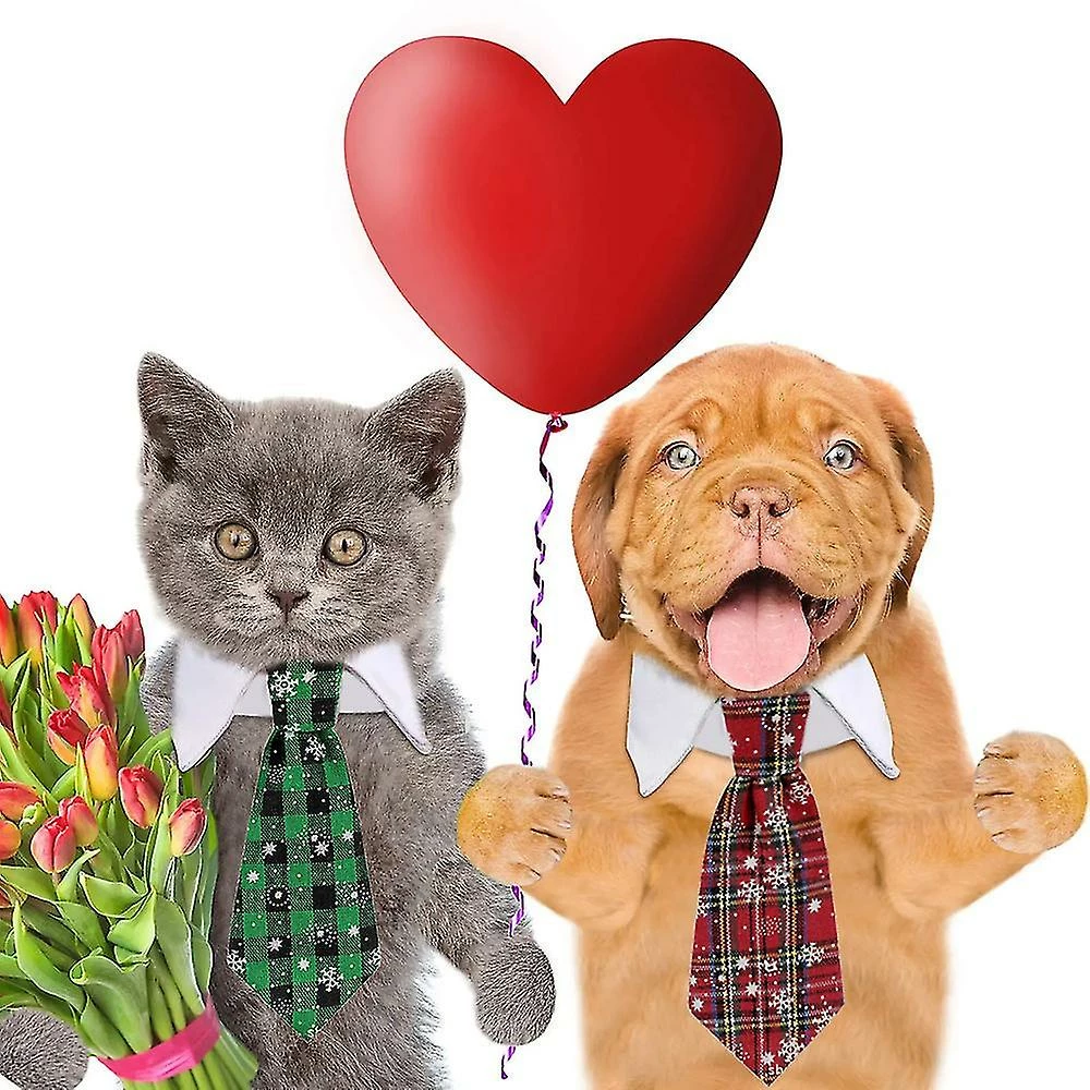 Redmiter Pet Tie Dog Tie Réglable Costume Dog Collar Ties Party Accessoires Costume De Noël 5 Redmiter Pet Tie Dog Tie Réglable Costume Dog Collar Ties Party Accessoires Costume De Noël – Image 5