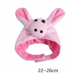 Guoguo Pet Halloween Pink Pig Hat Cat Dog Halloween Thanksgiving Headgear Costume Pet Cap Halloween Apparel For Cats Kitten Puppy Small Dogs -nourriture pour chien boutique 500505410 max
