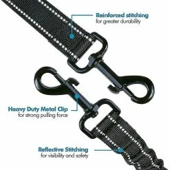 Blythe Double Leash For 2 Dogs, Dog Leash, Reflective, Training And Training, 360 Gift -nourriture pour chien boutique 503808871 max