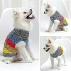 Redmiter Dog Sweaters Pet Cats Knit Pull Vêtements D’hiver Puppy Coats Jacket Apparel -nourriture pour chien boutique 503819825 max