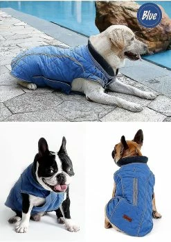 Unbranded Cold Winter Dog Pet Coat Jacket Vest Warm Outfit Clothes For Small Medium Large Gift -nourriture pour chien boutique 505928050 max