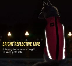 Unbranded Waterproof Dog Coat Winter Warm Jacket,windproof Pet Clothes Dog Jacket Outfit Gift -nourriture pour chien boutique 505928154 max