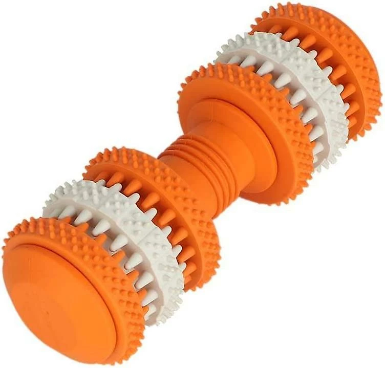 Wonderful Dog Toy Dumbbell Dog Toy Silicone Dog Chew Toy Pet Interactive Training Toy Den 2 Wonderful Dog Toy Dumbbell Dog Toy Silicone Dog Chew Toy Pet Interactive Training Toy Den – Image 2