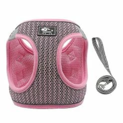 Unbranded Nylon Mesh Puppy Dog Harnesses Gilet Reflective Dog Harness And Leash Set Pour Chien Chat -nourriture pour chien boutique 507608740 max