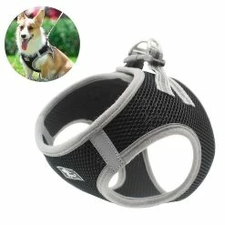 Unbranded Nylon Mesh Puppy Dog Harnesses Gilet Reflective Dog Harness And Leash Set Pour Chien Chat -nourriture pour chien boutique 507608926 max