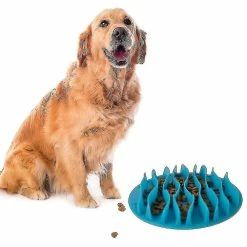 Unbranded Pet Fun Mat Slow Portable Dog Feeder Bol