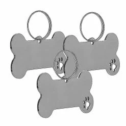 Unbranded 1 Set Puppy Dog Name Tags Anti-lost Gravé Pet Dog Collar Accessoires -nourriture pour chien boutique 507643783 max