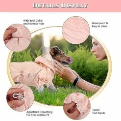 Unbranded Imperméable Pour Chien Avec Capuche, Pet Dog Imperméable Manteau Réglable Léger Extérieur 9 Unbranded Imperméable Pour Chien Avec Capuche, Pet Dog Imperméable Manteau Réglable Léger Extérieur -nourriture pour chien boutique 507649667 max