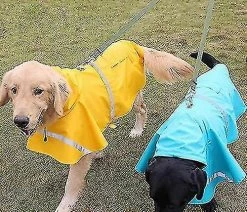 Unbranded Imperméable Réglable Pet Dog Hooded Imperméable Reflective Dog Rain Coat Jacket Dog Rain Clo -nourriture pour chien boutique 507657005 max