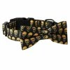 Knpht Halloween Dog Collar Strap Removable Cute Bow Tie Réglable Pet Collar