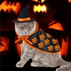 Mike Pet Cats Vêtements Cosplay Costume Robe Halloween Pet Cape Hat Set Cat Dog Costume Dress Up Photo Props Animaux De Compagnie Produits Accessoires -nourriture pour chien boutique 510567602 max
