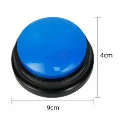 Shiyi Pet Puppy Communication Button Sound Box Dog Talking Toy Recording Sounder-colordark Blue Yi -nourriture pour chien boutique 515743136 max