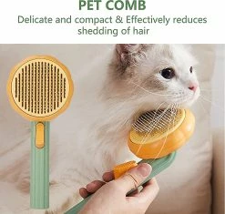 Pet Combs Brushes Brosses Pour Chats Brosses Pour Chiens. Self-nettoyant Dog Grooming Brush Hair Remover Pet Brush 8 Pet Combs Brushes Brosses Pour Chats Brosses Pour Chiens. Self-nettoyant Dog Grooming Brush Hair Remover Pet Brush -nourriture pour chien boutique 519633336 max
